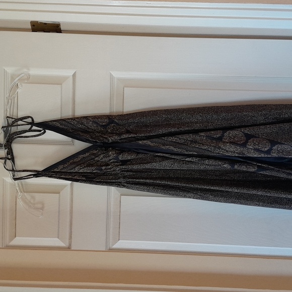 Bohemian boho hippie hippy hip maxi sundress dress paisley scarf tie bow halter